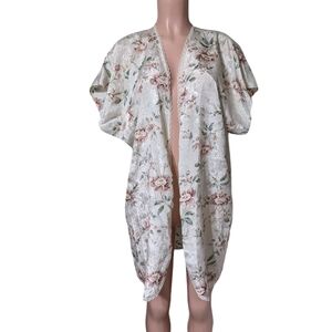 VINTAGE COTTAGECORE FLORAL ROMANTIC ROBE